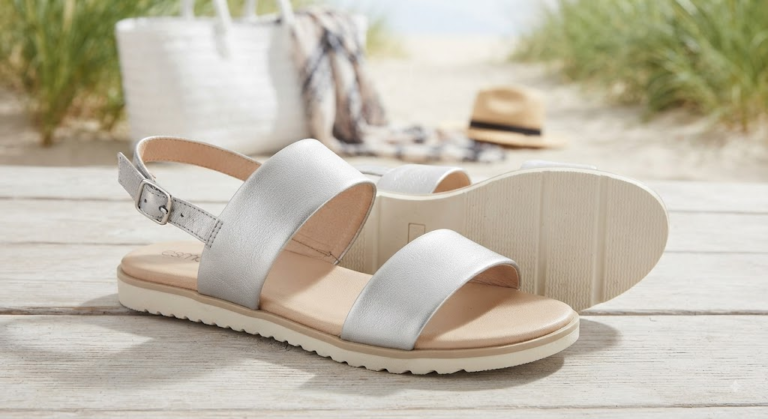 Silver Sandals